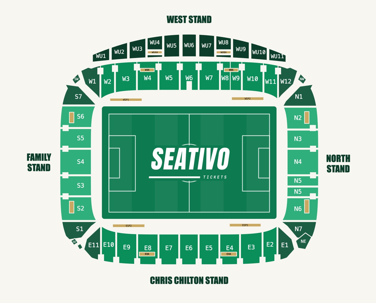 MKM Stadium seating plan